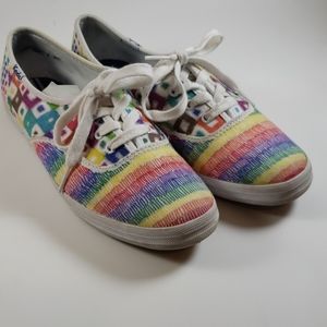 Rainbow Keds Size 7 Sneakers